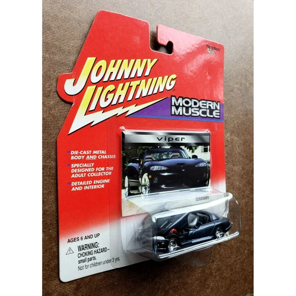 2000 Johnny Lightning DODGE VIPER RT/10 CONVERTIBLE 1/6 Modern Muscle Serie 1:64